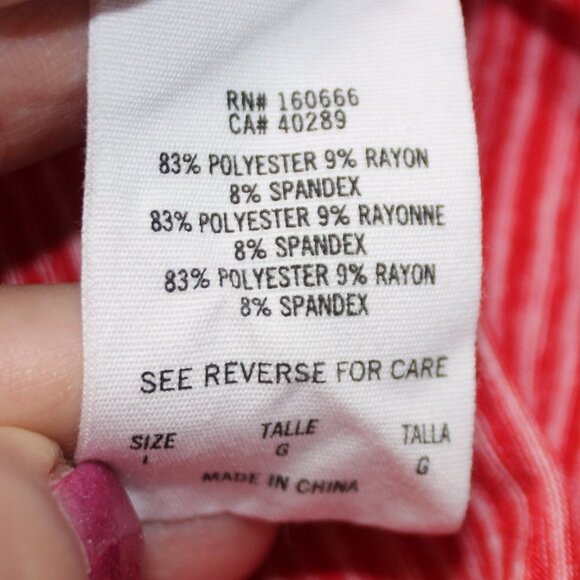 Texas Rangers Red Thin Strip V-Neck Polyester Shirt - Picture 14 of 14